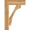 Ekena Millwork Legacy Block Rough Sawn Bracket, Western Red Cedar, 6"W x 28"D x 40"H BKT06X28X40LEC05RWR - alternate 3